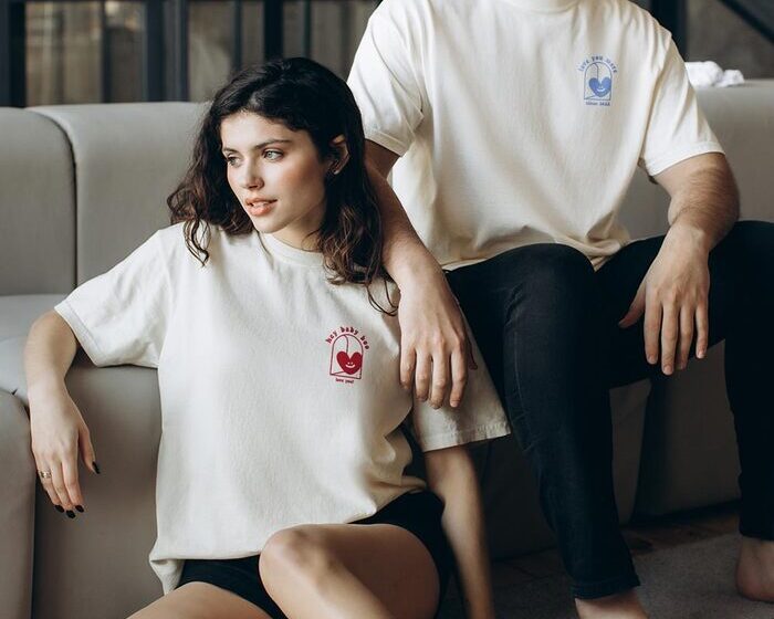 Customized couple t-shirts are a unique way to express your togetherness