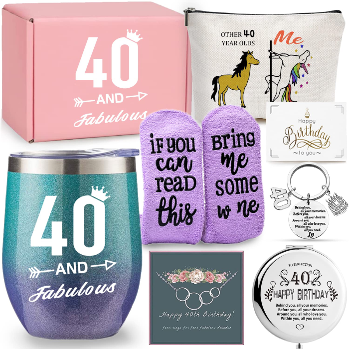 Best Affordable 40th Birthday Gifts For Her Ideas