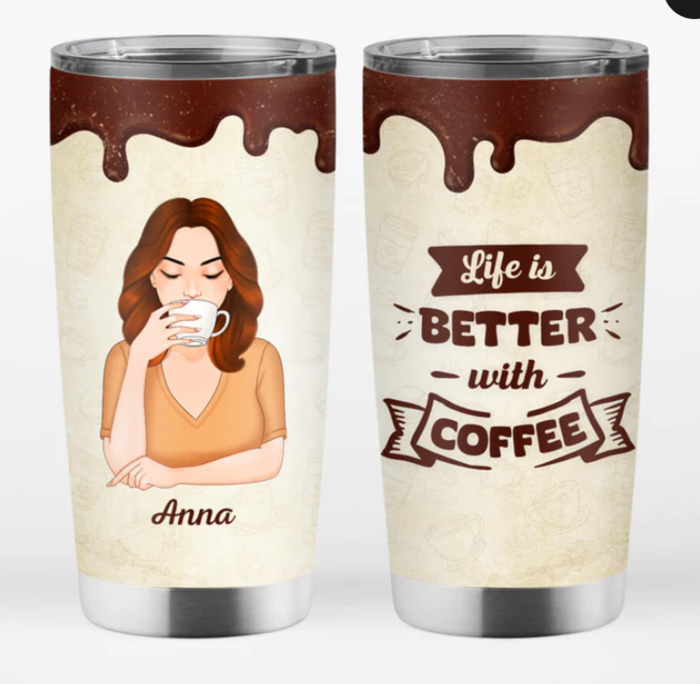 Help your wife stay refreshed throughout her busy teaching day with a personalized thermos bottle